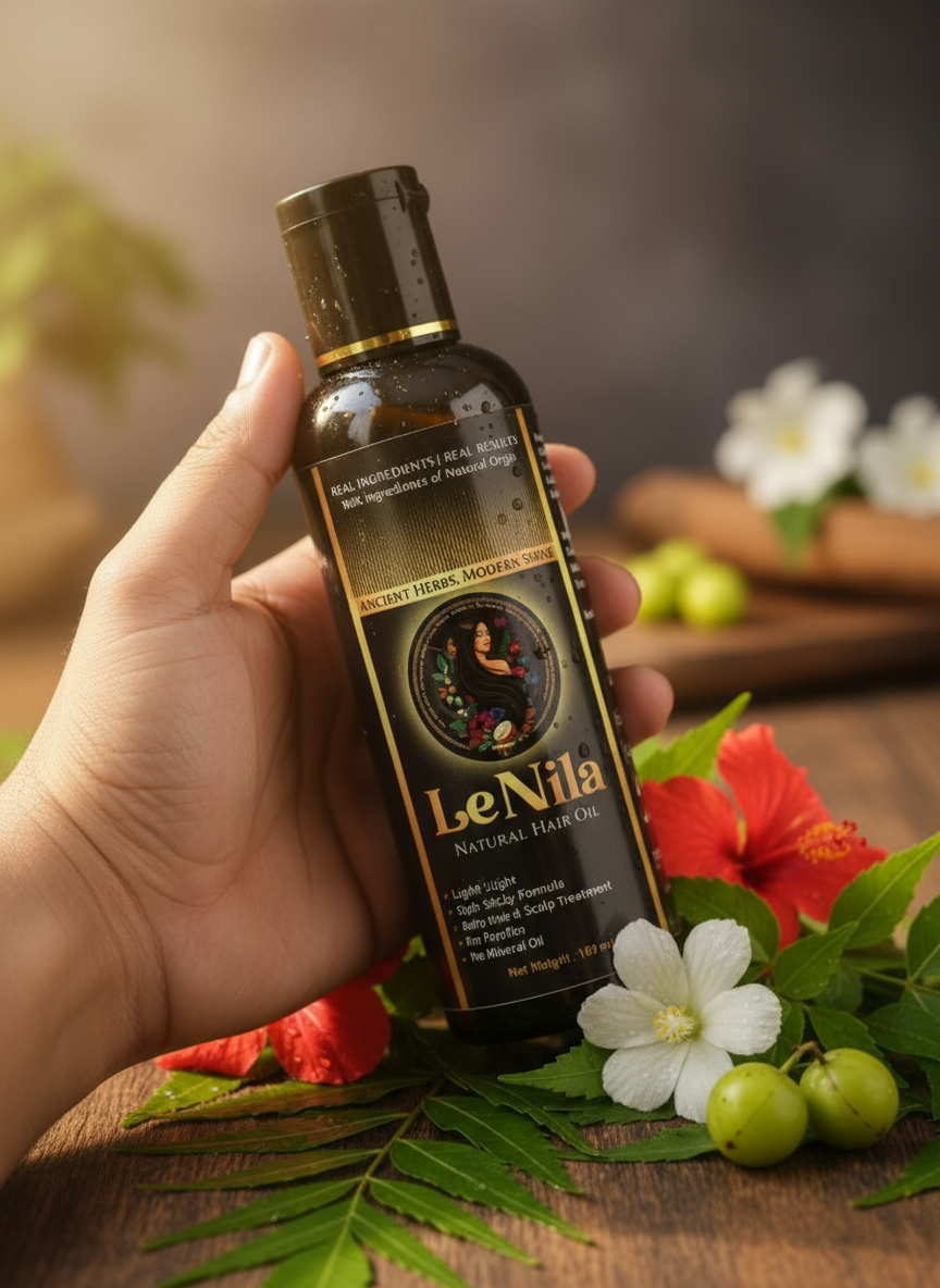 Le Nila Natural Hair Oil
